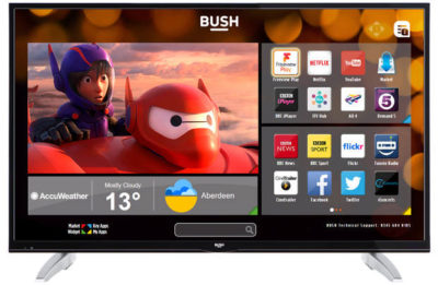 Bush 40 inch 4K Ultra HD Smart TV with Freeview Play. Bush 40 inch 4K Ultra HD Smart TV with Freeview Play.